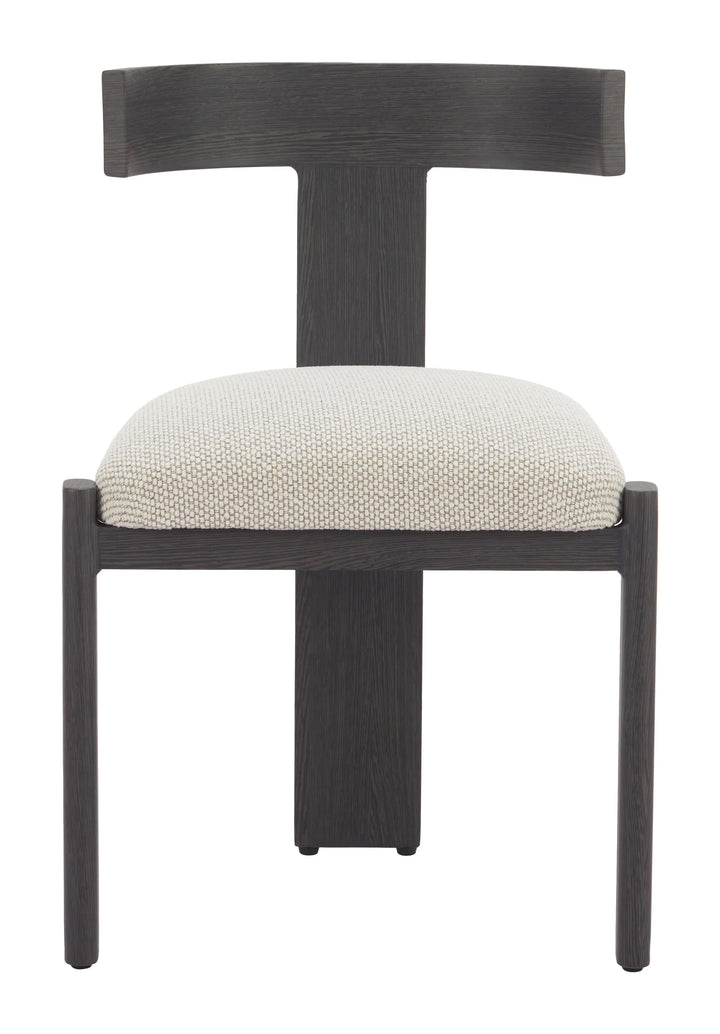 Tiana Dining Chair Black & Beige - AmericanHomeFurniture