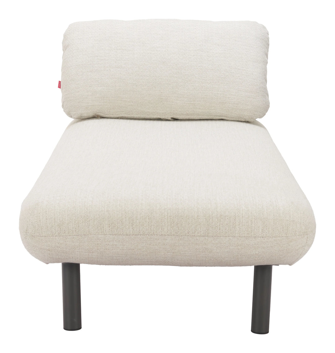 Aperto Chaise Beige - AmericanHomeFurniture