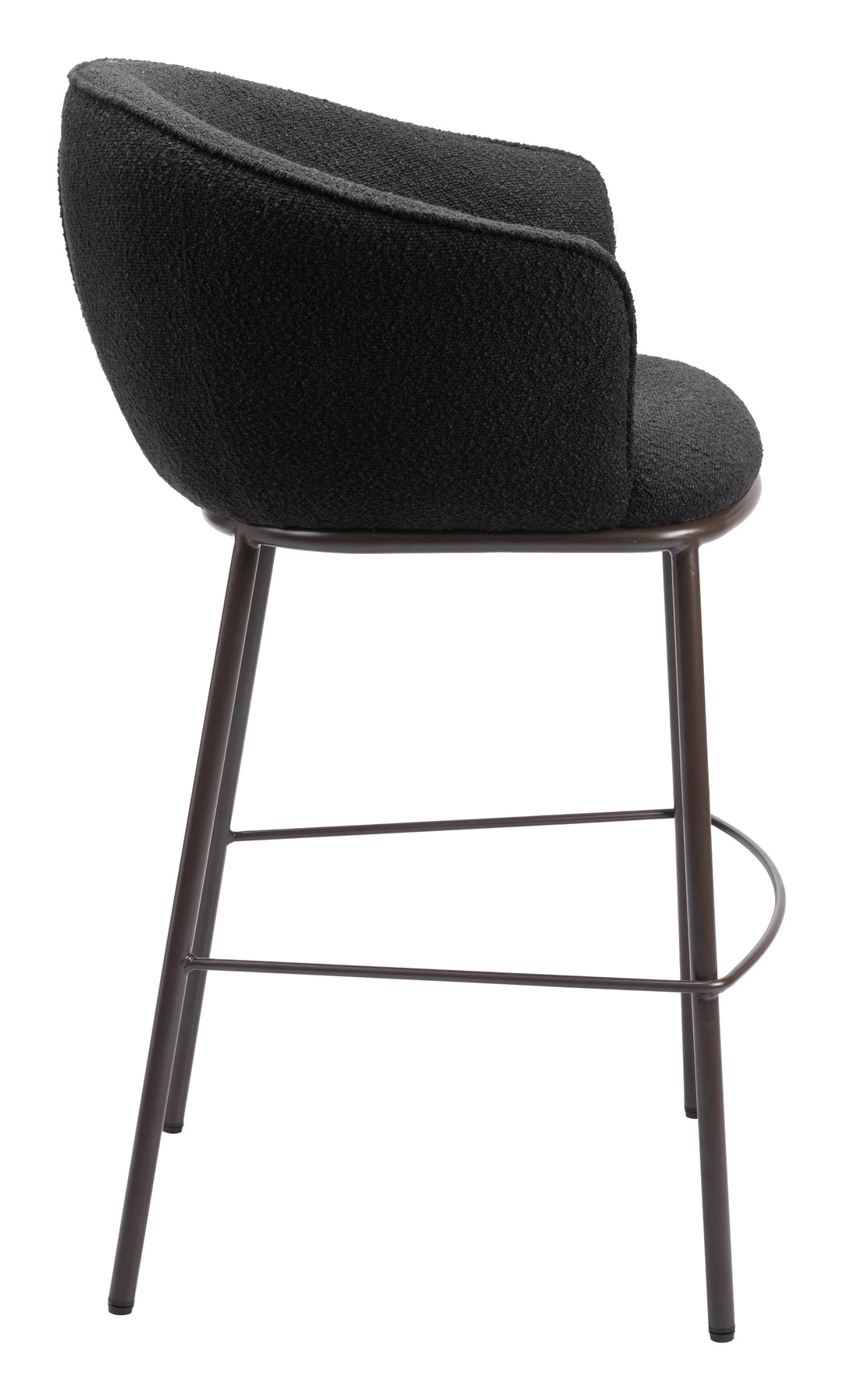Essen Barstool Black & Bronze - AmericanHomeFurniture