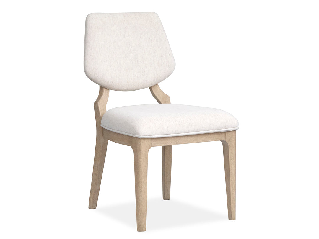 Sunset Cove Sanibel Brown Upholstered Side Chair - Set of 2 - D5783-63