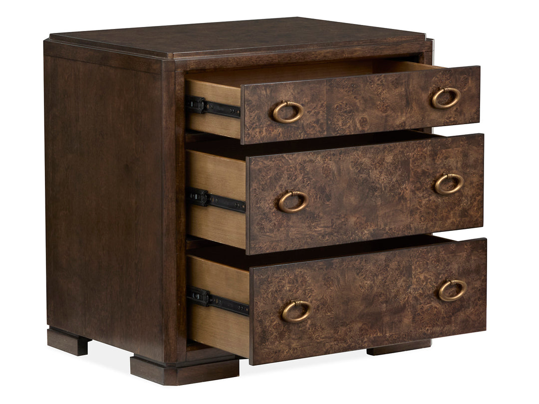 Rowan Espresso Drawer Nightstand - B5769-01