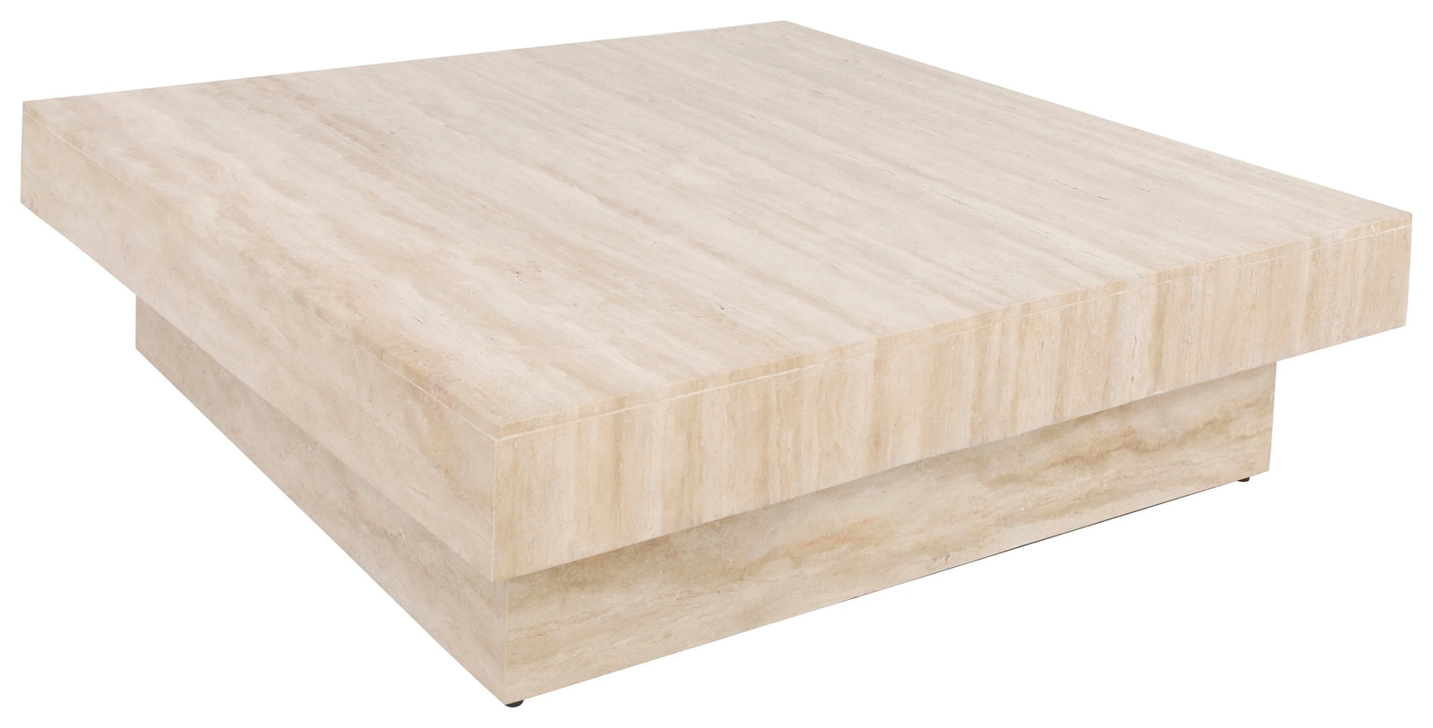 American Home Furniture Fairfield Chair Tivoli Square Travertine Cocktail Table