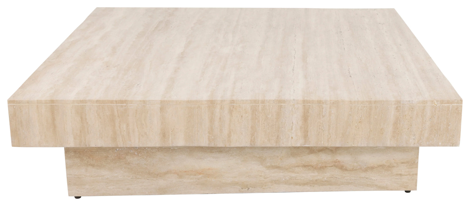 American Home Furniture Fairfield Chair Tivoli Square Travertine Cocktail Table