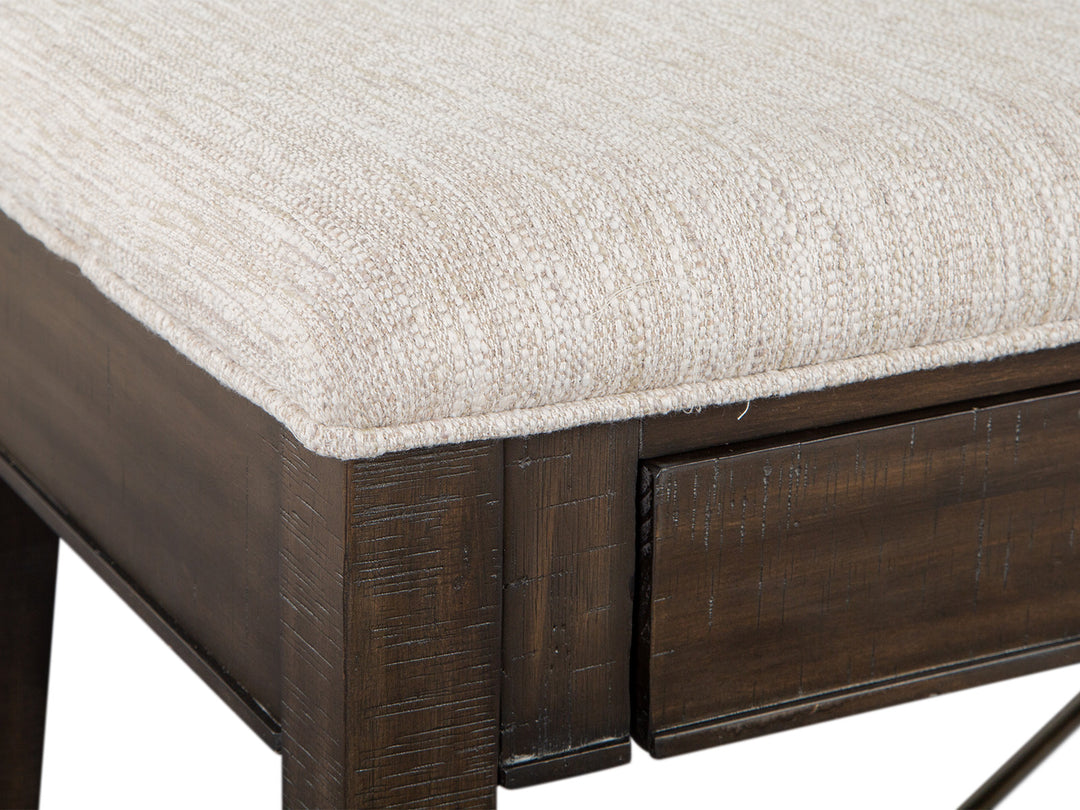 Westley Falls Graphite Upholstered Bench - D4399-68
