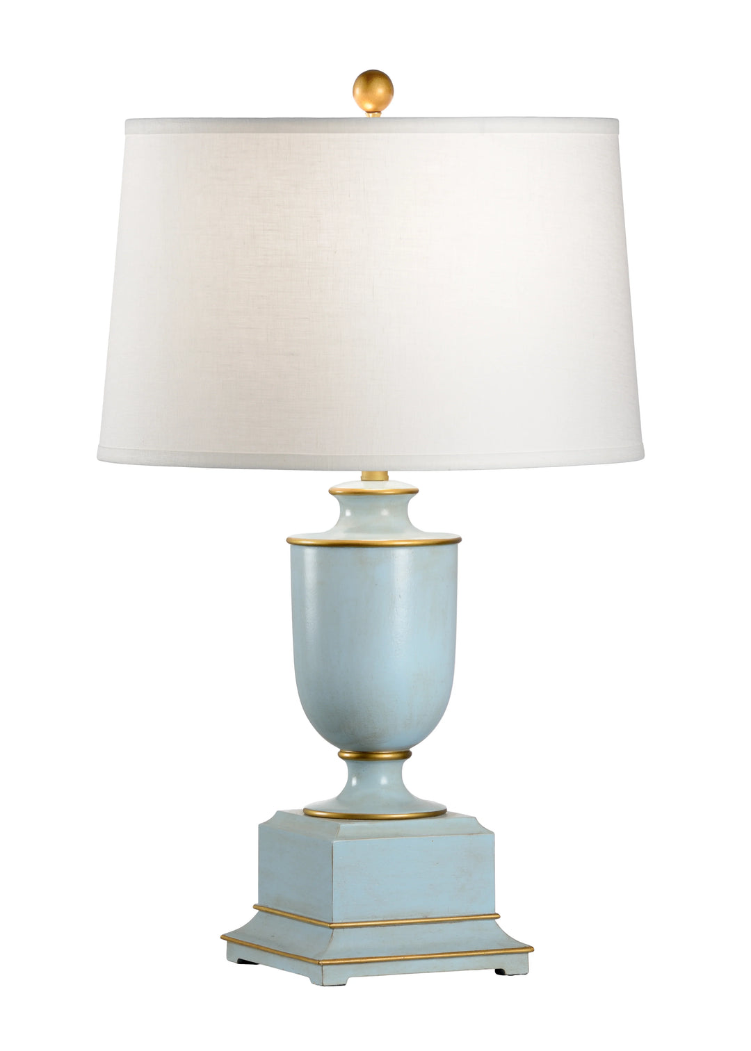 American Home Furniture Wildwood Old Washed Urn Lamp