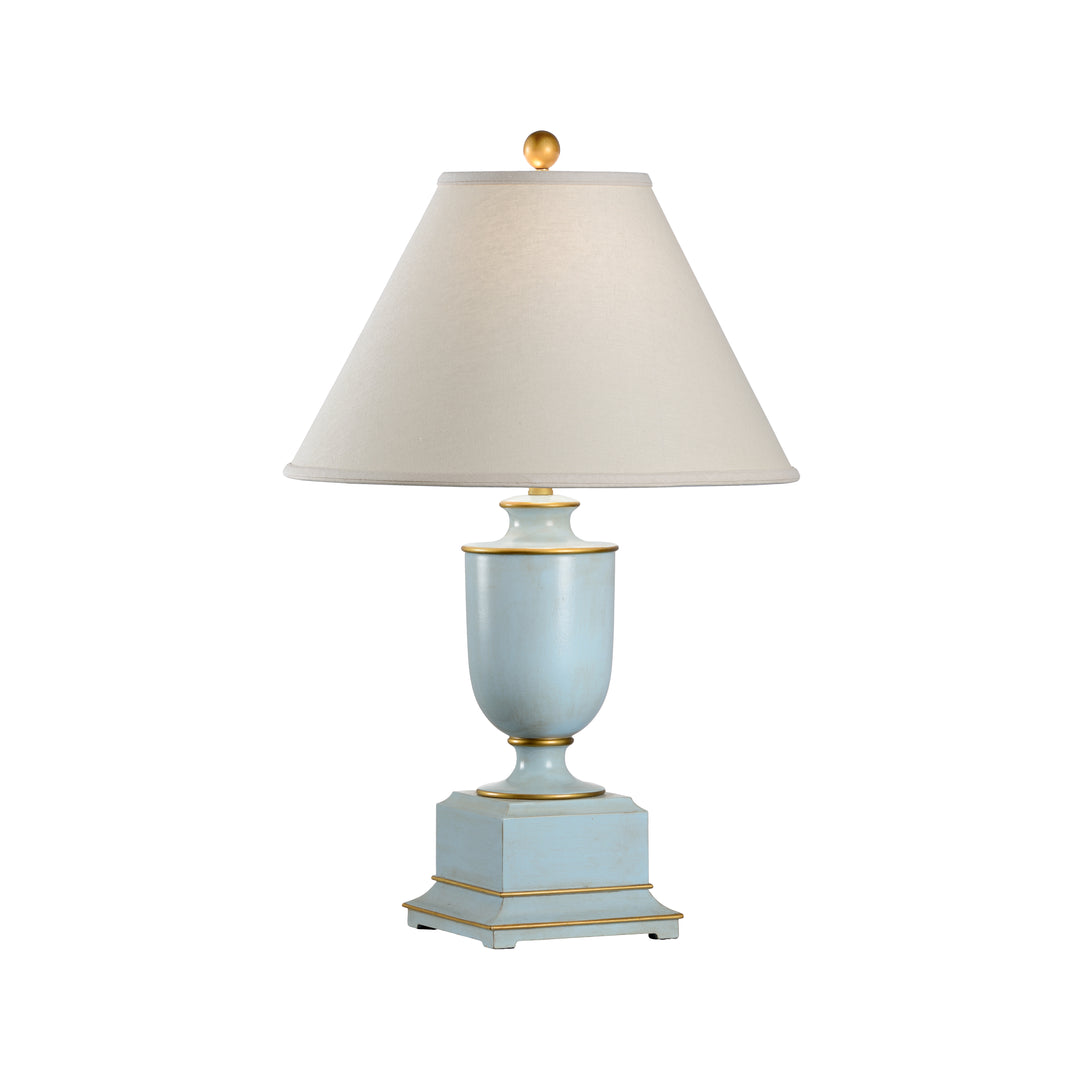 Old Washed Urn Lamp  - 8882