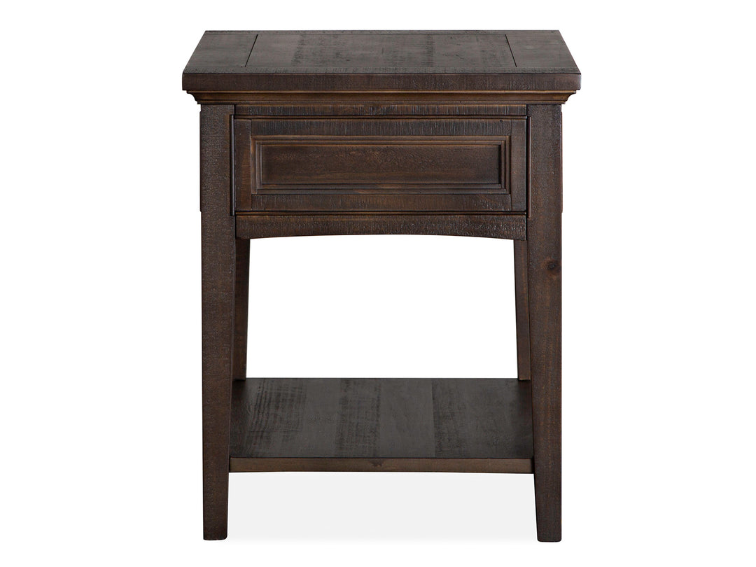 Westley Falls Graphite Rectangular End Table - T4399-03