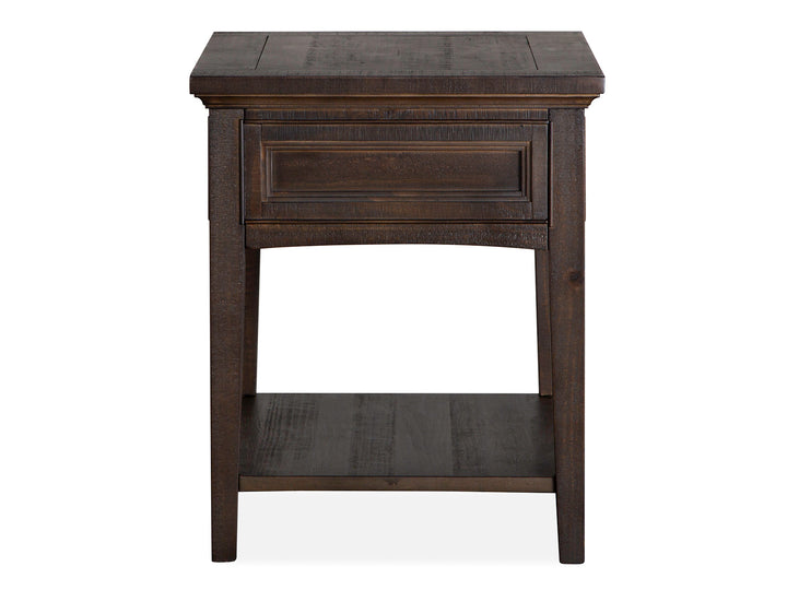 Westley Falls Graphite Rectangular End Table - T4399-03