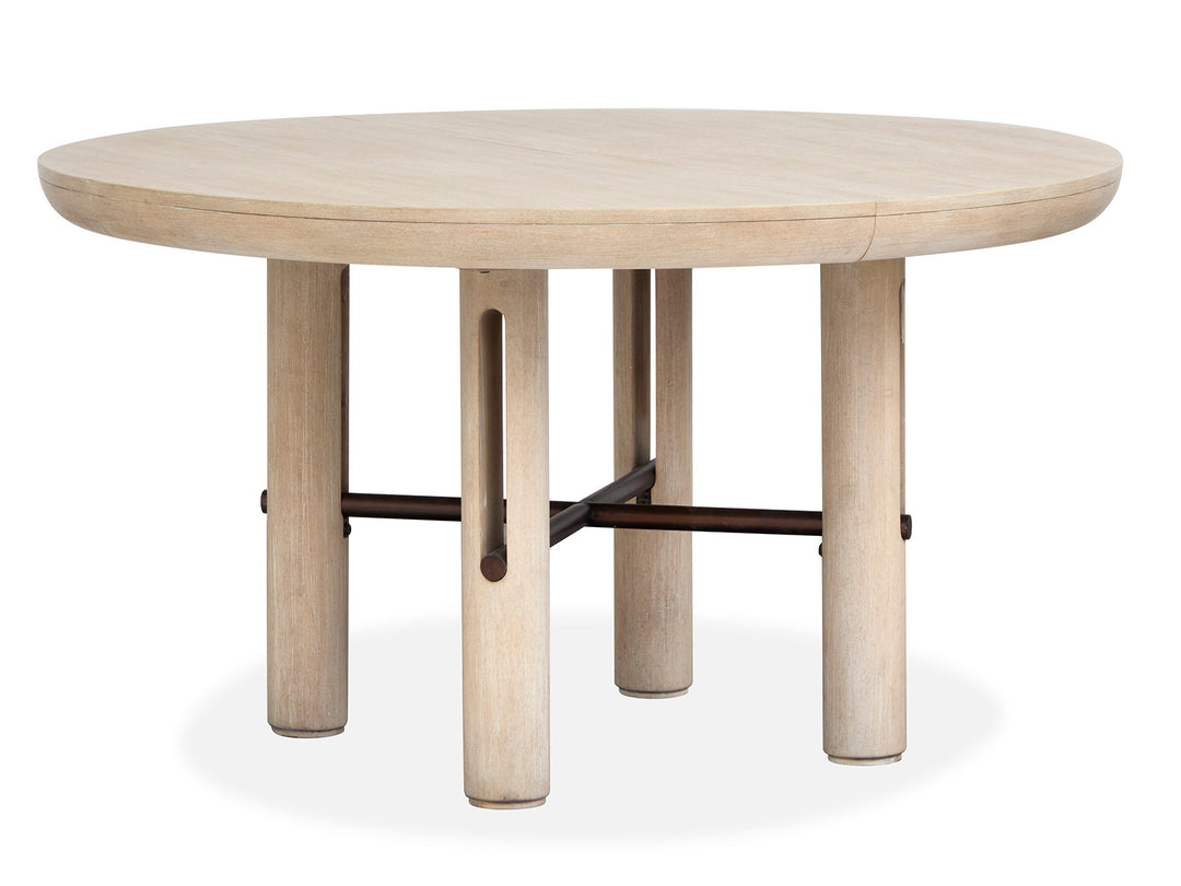Sunset Cove Sanibel Brown Extendable Round Dining Table - D5783-24