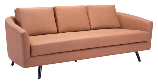 Zuo Divinity Sofa Brown SOFAS + SECTIONALS