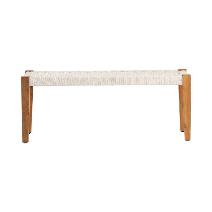 Bengal Manor Jute Bench - AmericanHomeFurniture