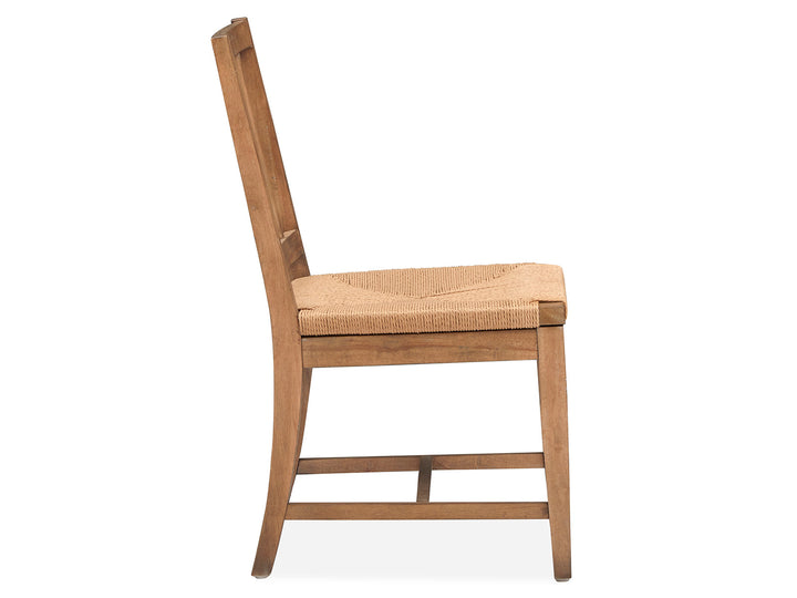Lindon Belgian Wheat Paper Cord Side Chair - Set of 2 - D5570-64