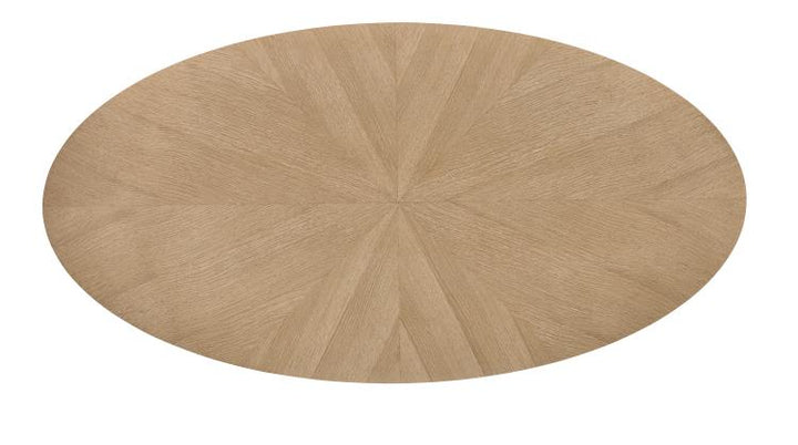 American Home Furniture Century Oval Cocktail Table
