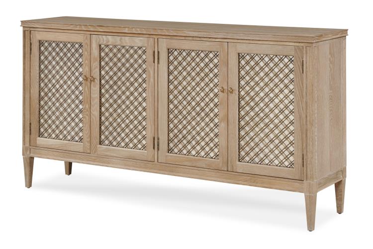 American Home Furniture Century Mesh Front Sideboard