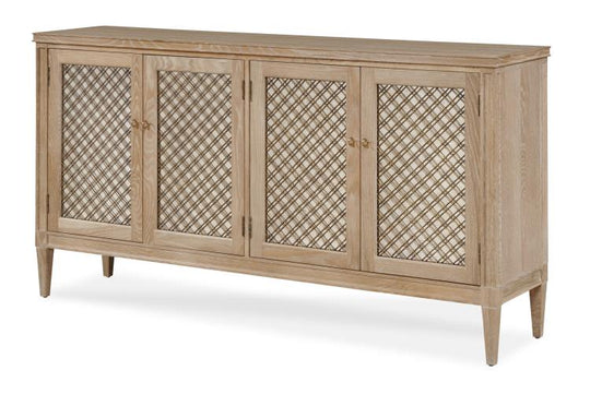 American Home Furniture Century Mesh Front Sideboard