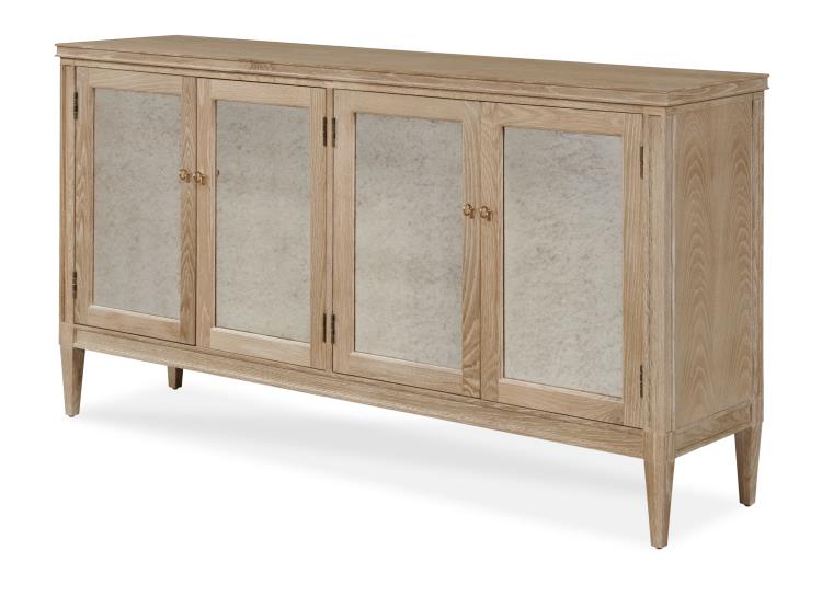 American Home Furniture Century Mirror Front Sideboard