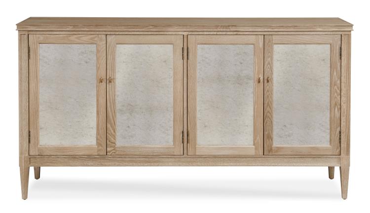 American Home Furniture Century Mirror Front Sideboard