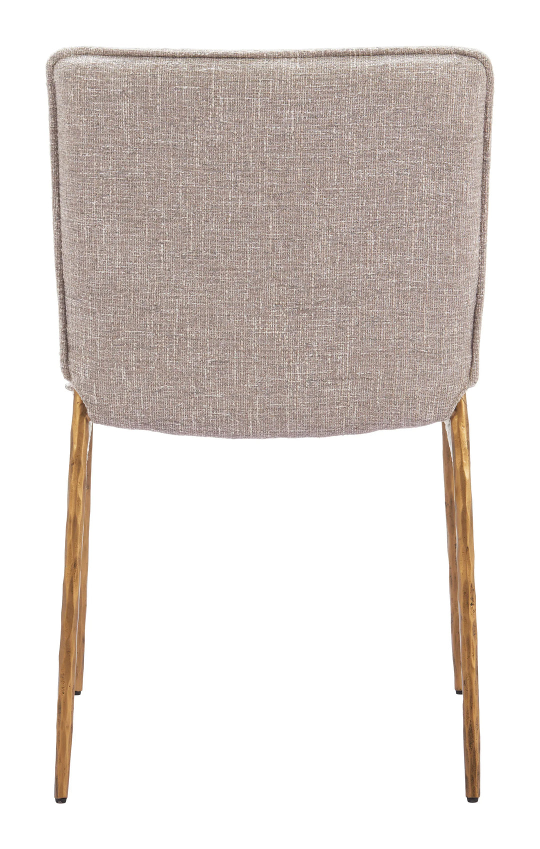 Nordvest Dining Chair Beige & Gold - AmericanHomeFurniture