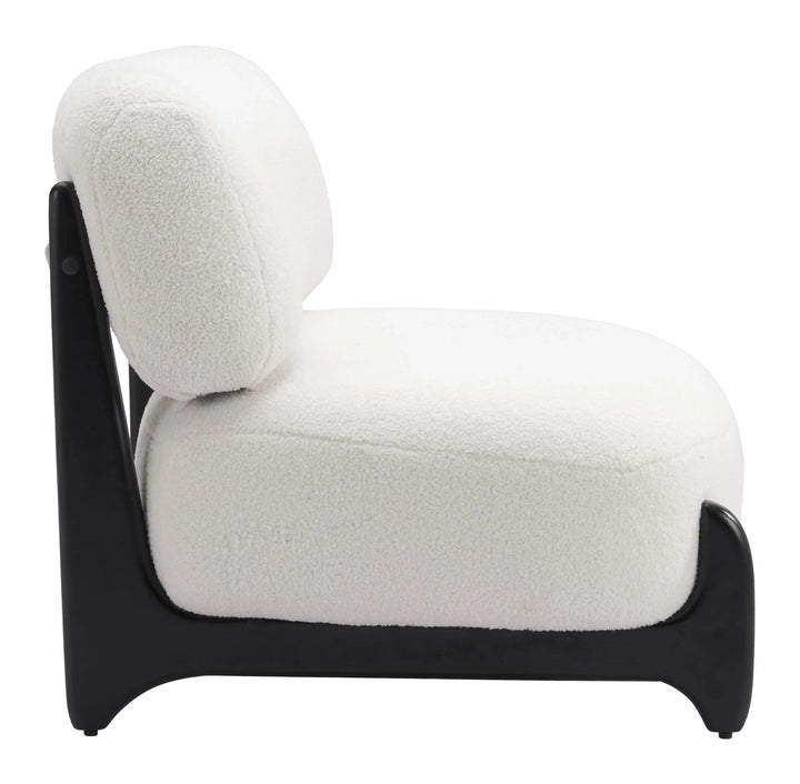 Bombo Accent Chair White - AmericanHomeFurniture
