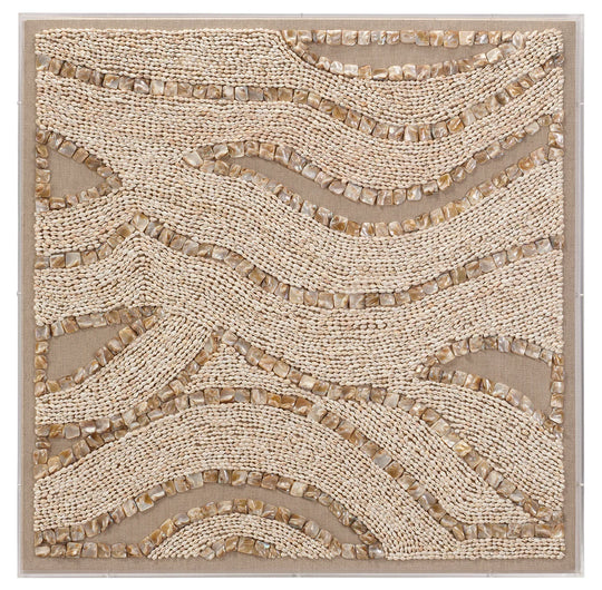 Jamie Young Big Wave Shell Wall Art WALL ACCENTS
