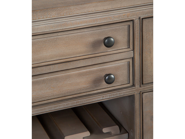 Paxton Place Dovetail Grey Buffet - D4805-14