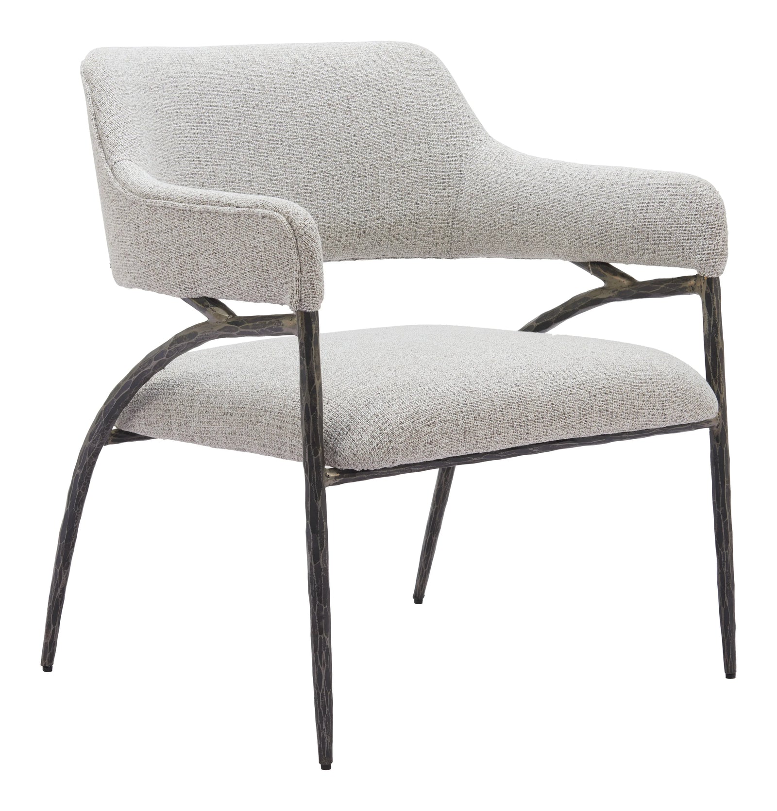 Zuo Vesterboro Accent Chair Gray ACCENT + LOUNGE CHAIRS