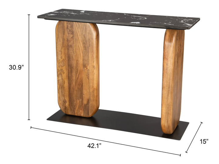 Pemba Console Table Multicolor - AmericanHomeFurniture