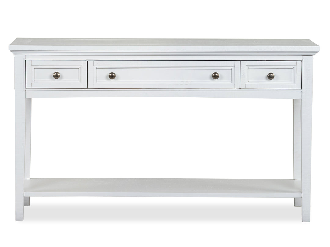 Heron Cove Chalk White Rectangular Sofa Table - T4400-73