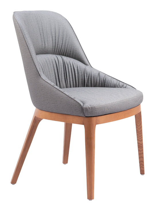 Zuo Ayr Dining Chair (Set of 2) Slate Gray DINING CHAIRS