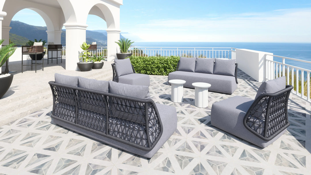 Mekan Accent Chair Gray - AmericanHomeFurniture