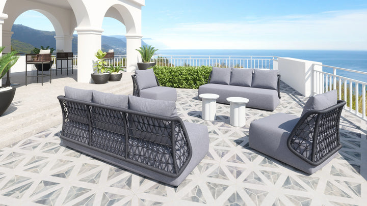 Mekan Accent Chair Gray - AmericanHomeFurniture