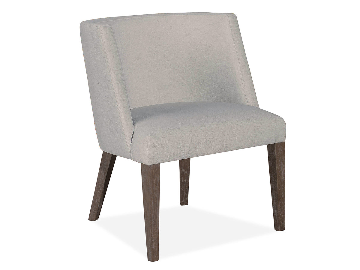 Kavanaugh Weathered Kona Brown Upholstered Host Chair - Set of 2 - D5612-66