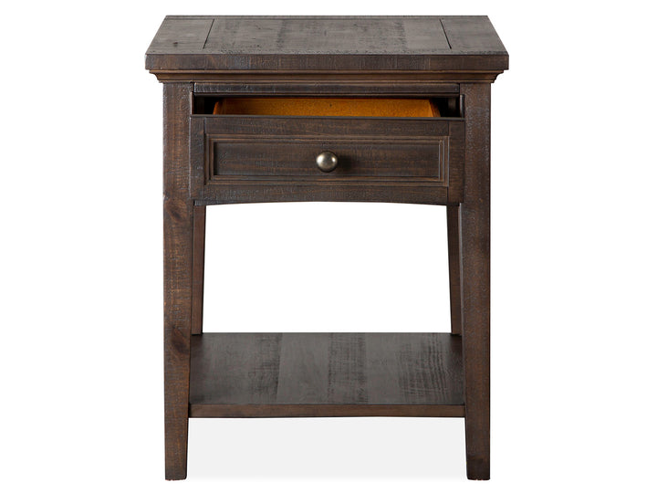 Westley Falls Graphite Rectangular End Table - T4399-03