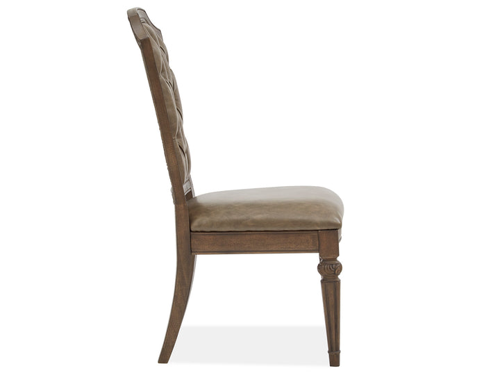 Durango Willadeene Brown Upholstered Side Chair - Set of 2 - D5133-63