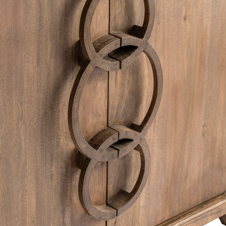 Bengal Manor 3 Ring Cabinet - AmericanHomeFurniture