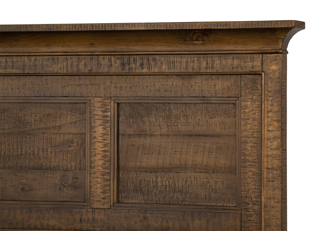 Bay Creek Toasted Nutmeg California King Panel Bed - B4398-74