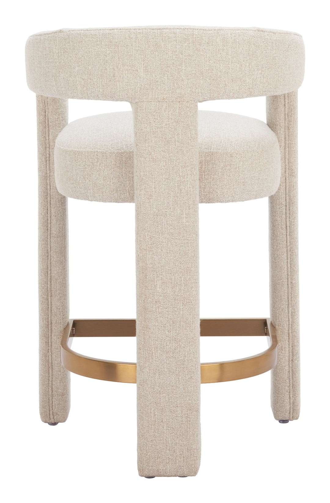 Saiko Counter Stool Beige - AmericanHomeFurniture