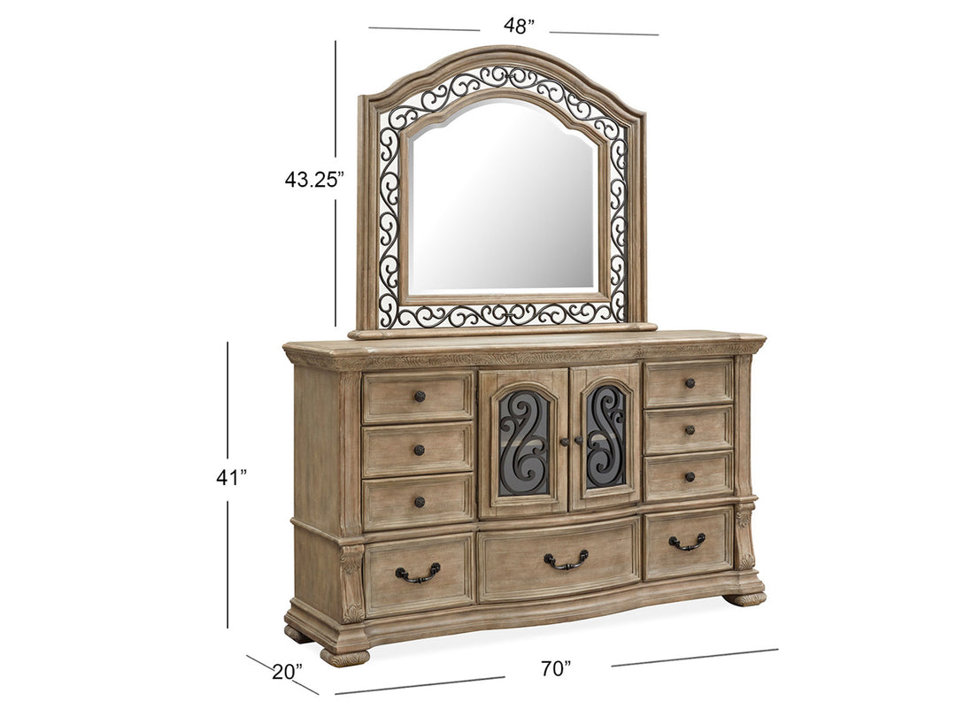 Marisol Fawn Drawer Dresser - B5132-20