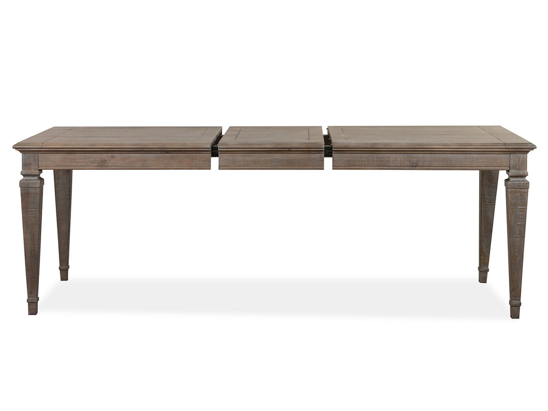 Lancaster Dovetail Grey Extendable Rectangular Dining Table - D4352-20