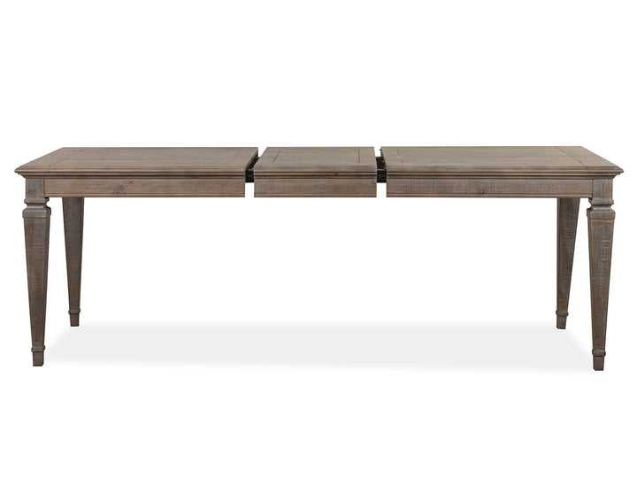 Lancaster Dovetail Grey Extendable Rectangular Dining Table - D4352-20