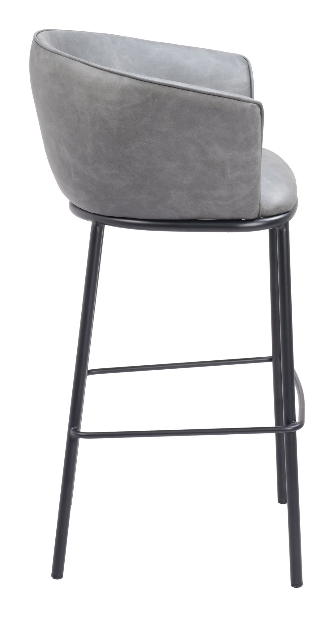 Garston Barstool Gray - AmericanHomeFurniture