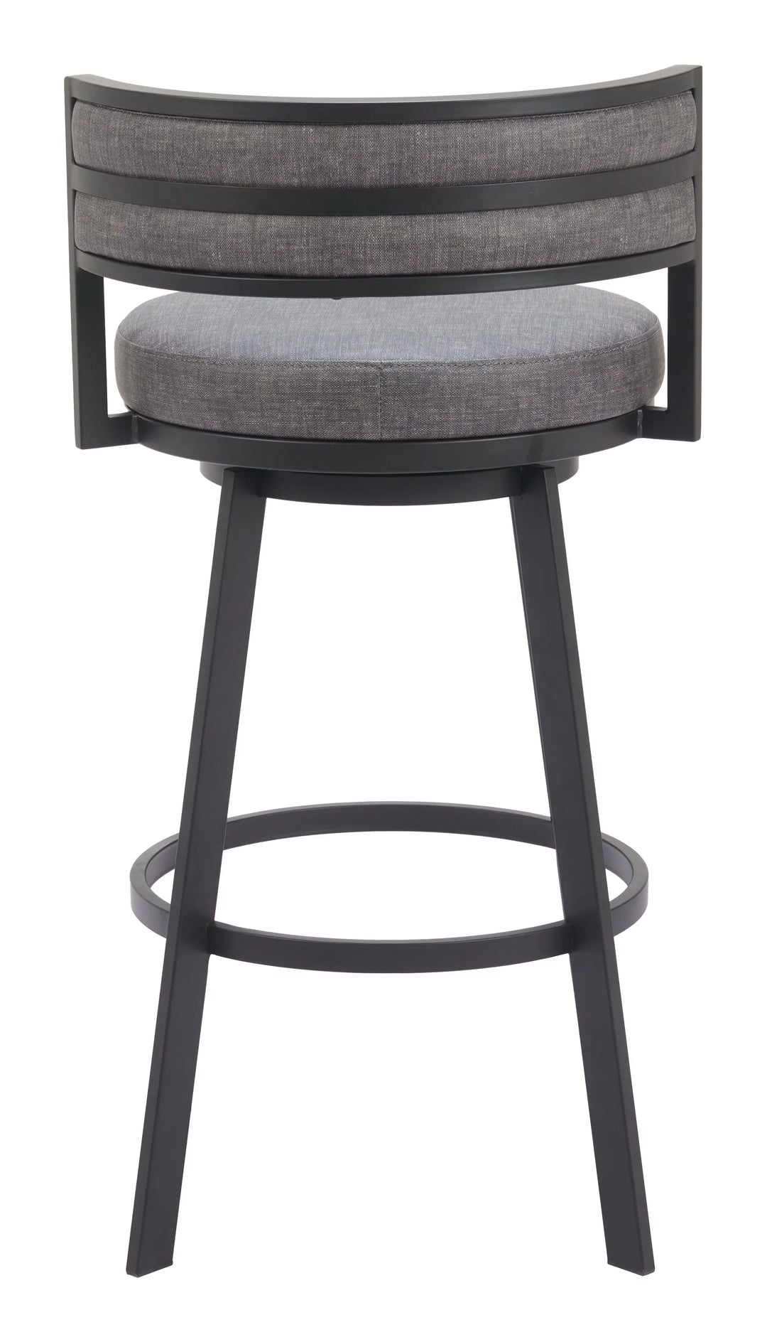 Gimsby Swivel Barstool Gray - AmericanHomeFurniture