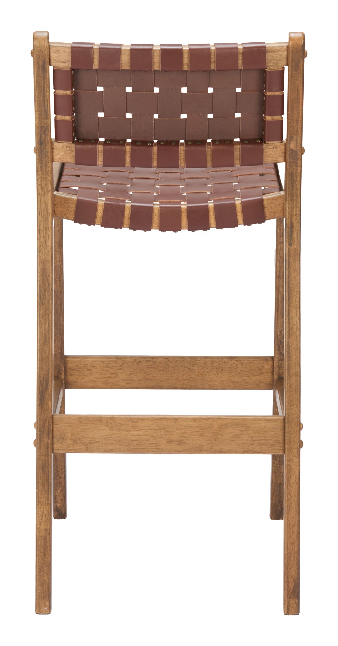 Feder Barstool (Set of 2) Brown
