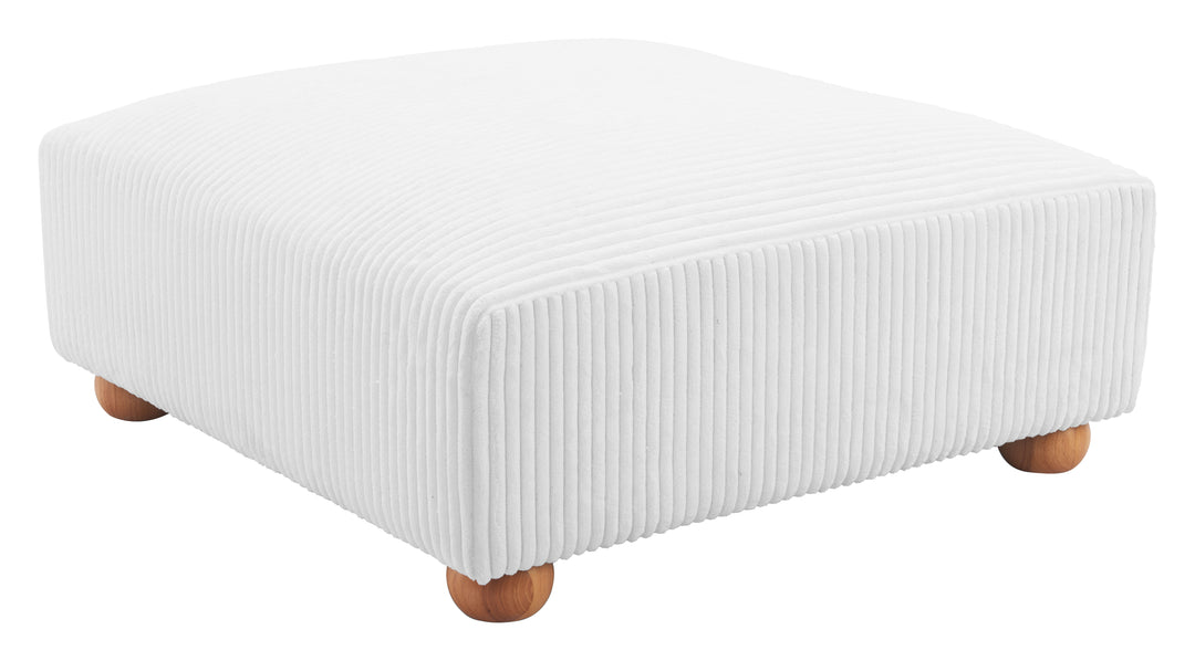 Tayte Ottoman White - 110304