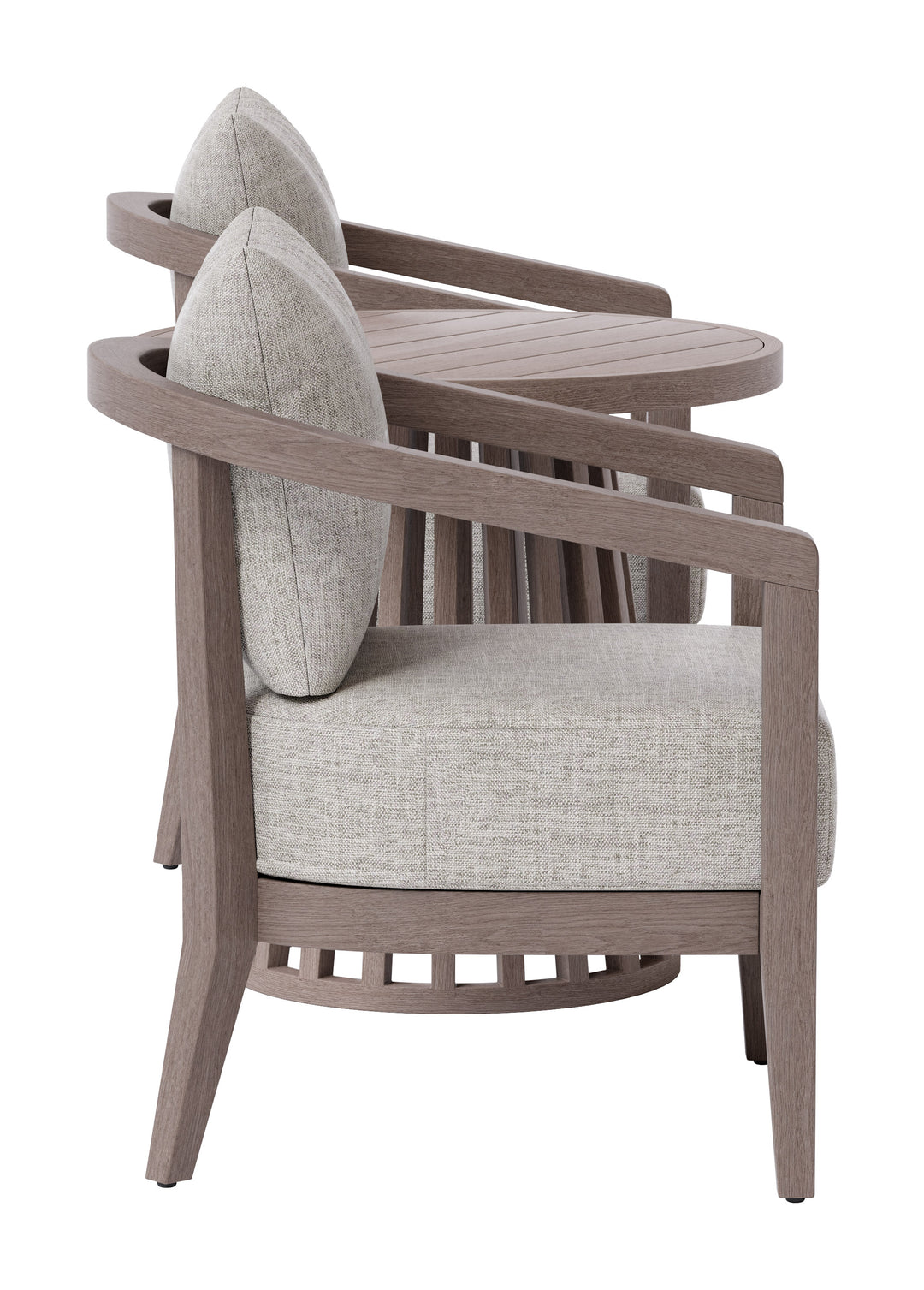 Viola Patio Seating Set Brown
