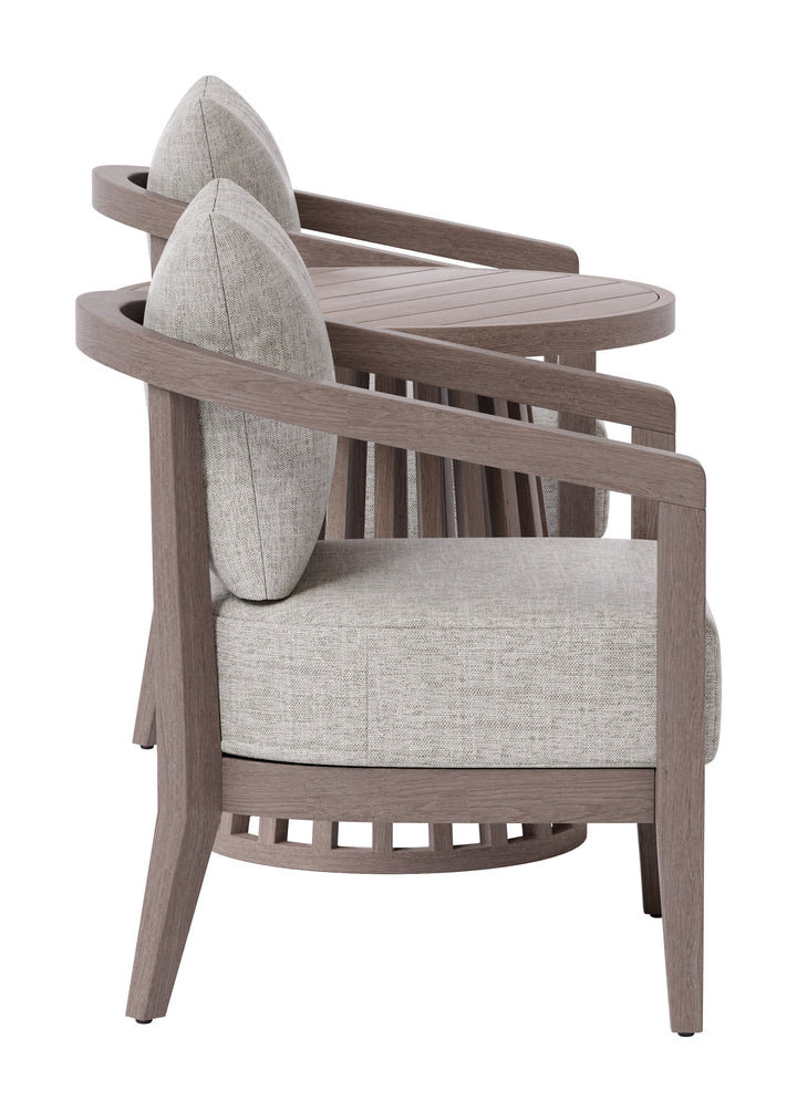 Viola Patio Seating Set Brown