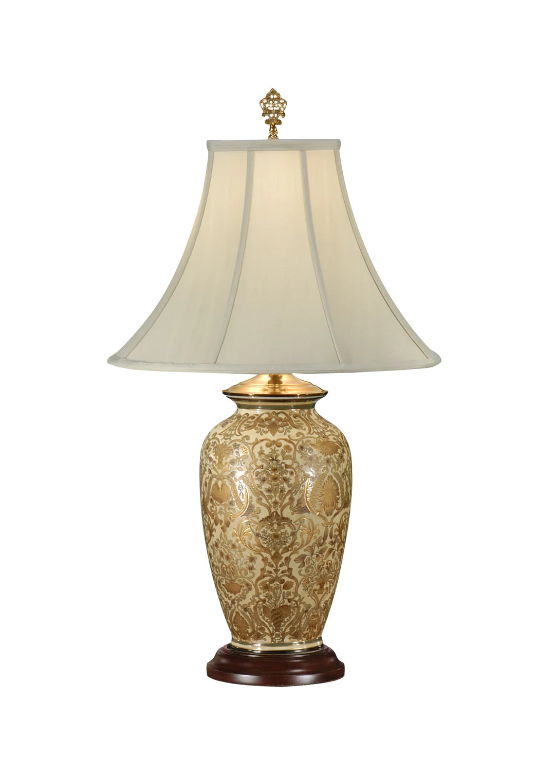 American Home Furniture Wildwood Gold Damask Lamp