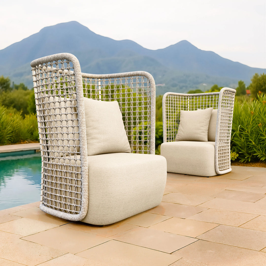 Hudu Accent Chair Beige - AmericanHomeFurniture