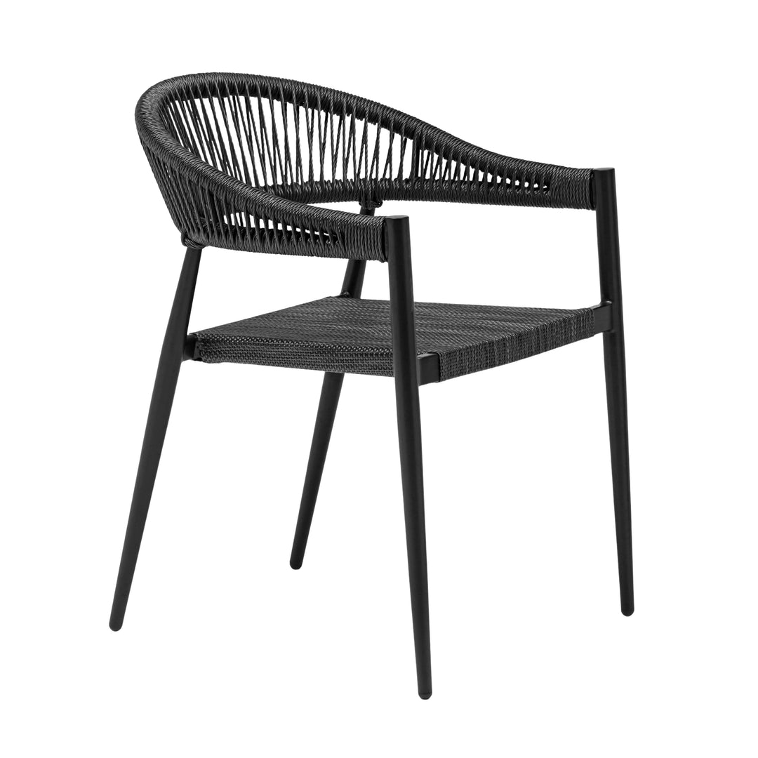 Iselin Stackable Outdoor Armchair - Set of 2