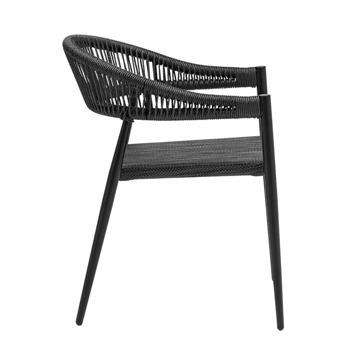 Iselin Stackable Outdoor Armchair - Set of 2